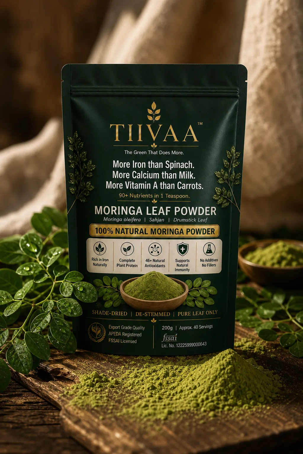 TIIVAA Moringa Powder